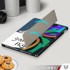 ALOGY Book Cover futrola za Lenovo Tab K11 / K11E / M11 10.95" TB330FU / TB330XU / TB331FC, Sleeping Cat + staklo + olovka
